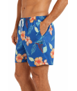Short Floral Estampado Calção elastano P M G Gg Verão